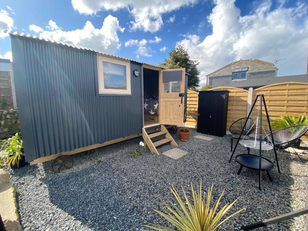 Stargazy Shepherds Hut St Ives  Luaran gambar